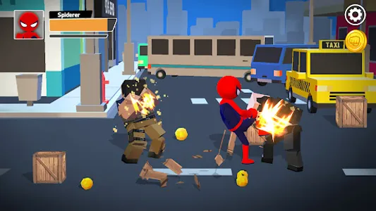Stickman vs Craftman Fight screenshot 0