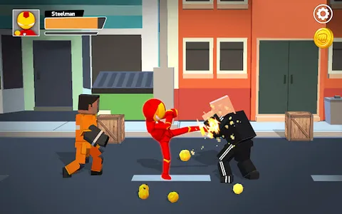 Stickman vs Craftman Fight screenshot 12