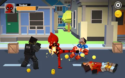Stickman vs Craftman Fight screenshot 22