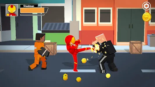 Stickman vs Craftman Fight screenshot 4