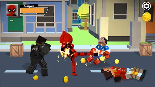 Stickman vs Craftman Fight screenshot 6
