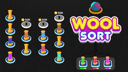 Wool Thread: Color Sort Puzzle screenshot 0