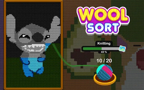 Wool Thread: Color Sort Puzzle screenshot 17