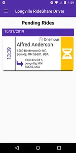 Longville RideShare Client screenshot 0