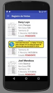 Mi Registro TJ screenshot 7