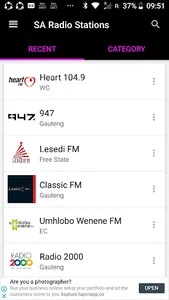 SA Radio Stations screenshot 2