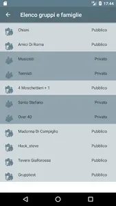 Famiglie e Gruppi screenshot 1