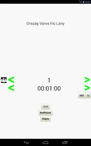 Ország Város Fiú Lány screenshot 0
