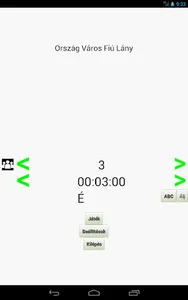 Ország Város Fiú Lány screenshot 1