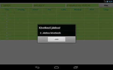 Ország Város Fiú Lány screenshot 4