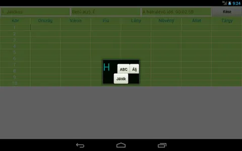 Ország Város Fiú Lány screenshot 5