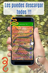Sonidos de Serpientes. screenshot 1