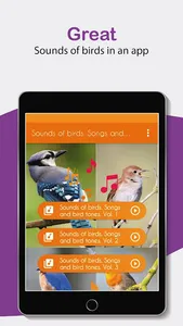 Bird sounds. Nice songs. screenshot 5