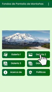 Fondos de Pantalla de Montañas screenshot 2