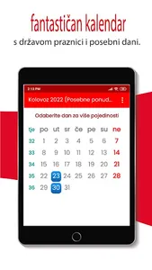 Hrvatska kalendar 2023 screenshot 10
