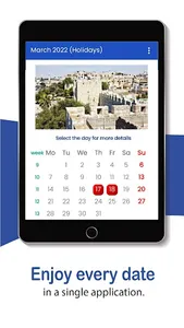 Israel calendar 2023 screenshot 9