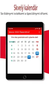 Slovensko kalendár 2022 screenshot 10