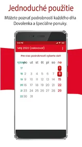 Slovensko kalendár 2022 screenshot 2