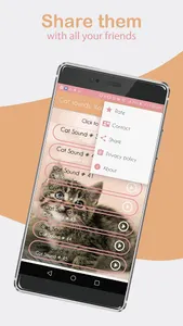 Cat sounds, tones and SMS. screenshot 3