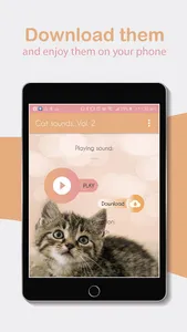 Cat sounds, tones and SMS. screenshot 7