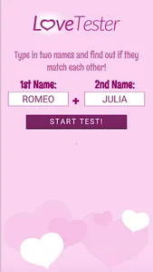 Love Tester - Find Real Love screenshot 0