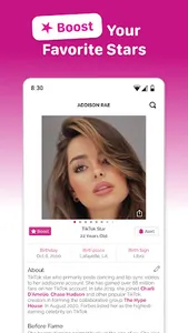 Famous Birthdays screenshot 1