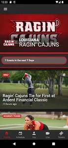 Ragin' Cajuns Athletics screenshot 0