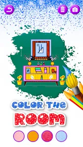 Color By Number Home Coloring screenshot 0