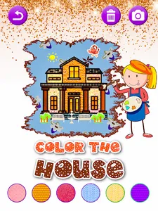 Color By Number Home Coloring screenshot 6