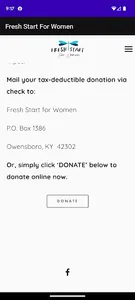 Fresh Start For Women screenshot 2