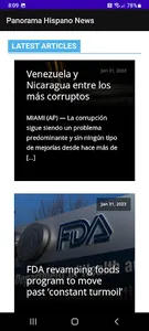 Panorama Hispano News screenshot 1