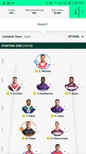 NRL Fantasy screenshot 1