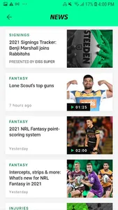 NRL Fantasy screenshot 4