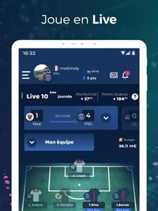 FanLive : jeu de fantasy leagu screenshot 10