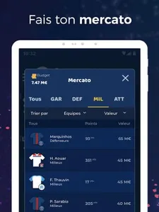 FanLive : jeu de fantasy leagu screenshot 9