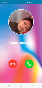 Fake call farel prayoga chat screenshot 4
