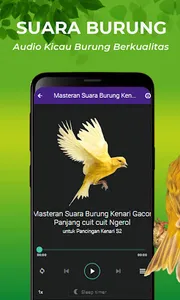 Suara Burung Kenari Gacor screenshot 1