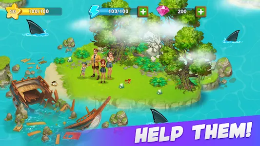 Family Journey: Island Escape screenshot 0