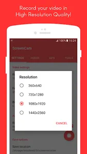 Screen Recorder No Root: High  screenshot 13