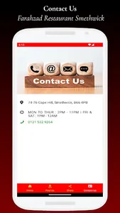 Farahzad Restaurant Smethwick screenshot 2