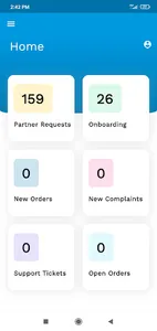 Partner Admin Faraday screenshot 1