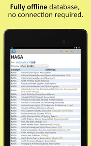 Acronyms and Abbreviations screenshot 7