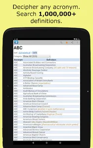 Acronyms and Abbreviations screenshot 8