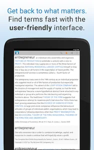 Business Dictionary by Farlex screenshot 9