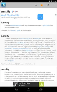 Financial Dictionary by Farlex screenshot 5