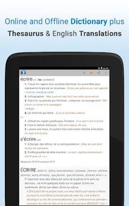 French Dictionary & Thesaurus screenshot 4