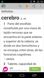 Spanish Dictionary by Farlex screenshot 1