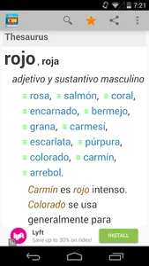 Spanish Dictionary by Farlex screenshot 2