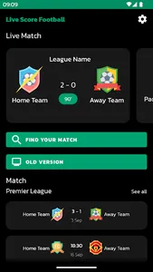 Live Football Scores screenshot 0