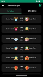 Live Football Scores screenshot 1